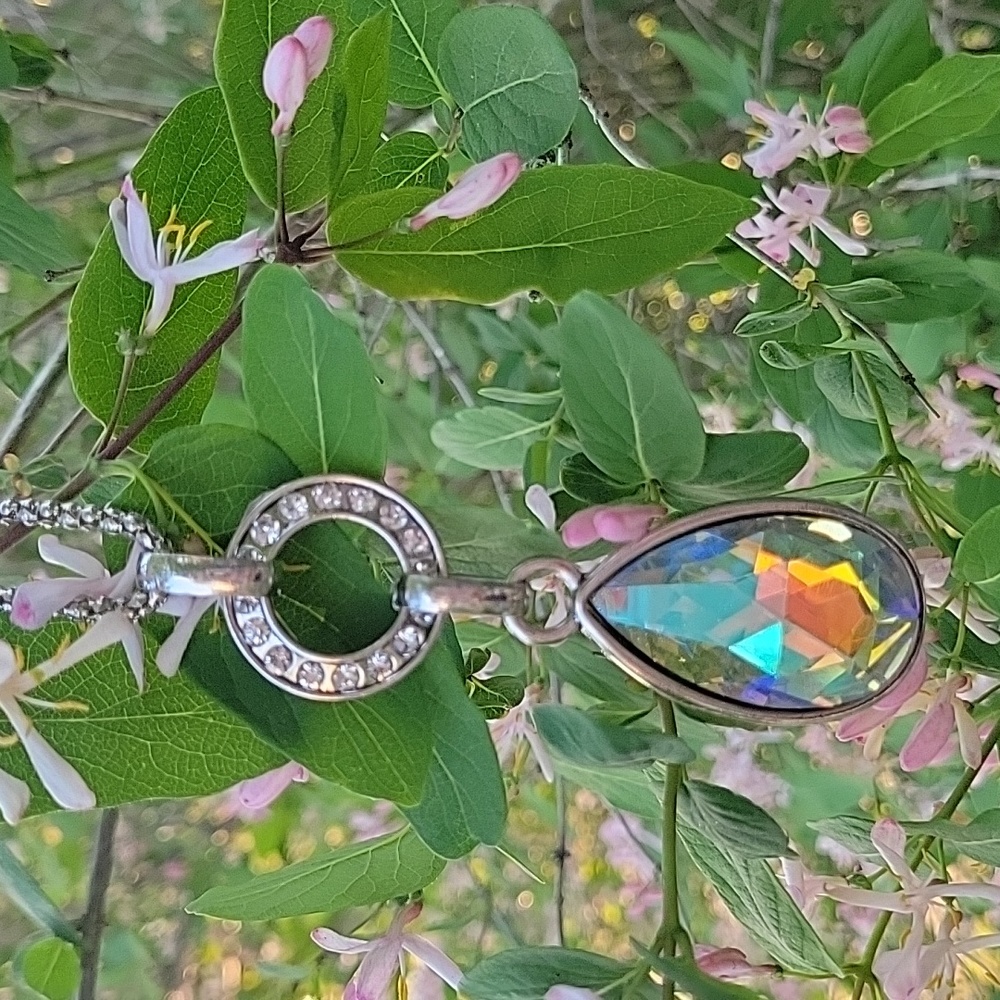 Prism Raindrop Necklace